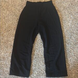 Black High-Waisted Pants